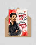 Mikel Arteta Father's Day Card | Arsenal Champions Card | Funny Dad Gift | League Winners Football Card | 168