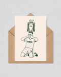 Arsenal's Victor Gyokores Card | Gunners Gift | Arsenal Inspired Fan Birthday Card | Champions Artwork | 192