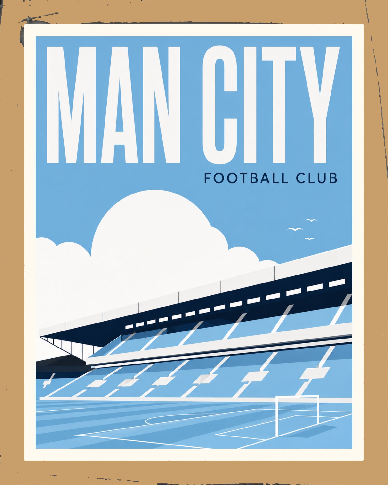 Manchester City Modern Print