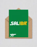 William Saliba Inspired Fast Food Card, Funny football Wall Art Poster, Arsenal Fan Gift, Greeting Card | 153
