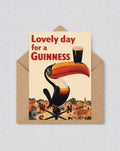 Guinness Toucan Greeting Card, Vintage Guinness Wall Art, Retro Beer Advert, Mid Century Style, Greeting Card | 156